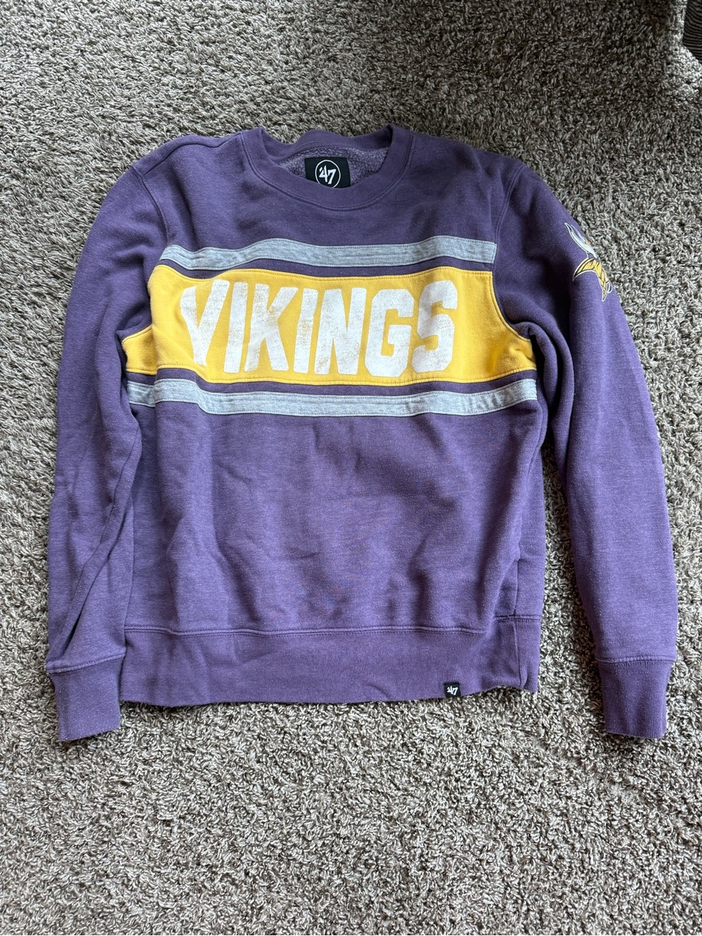MN Vikings crew neck brand 47